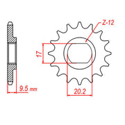 MTX KTM 50 Hornet Lightweight Steel Front Sprocket #415 (10B-KT3)
