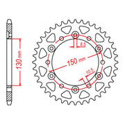 MTX 245/3 Steel Rear Sprocket #520 (11-MG3)