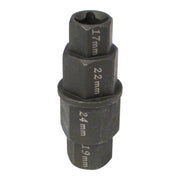 WHITES 4-IN-1 HEX AXLE TOOL 17 19 22 24mm CrMo