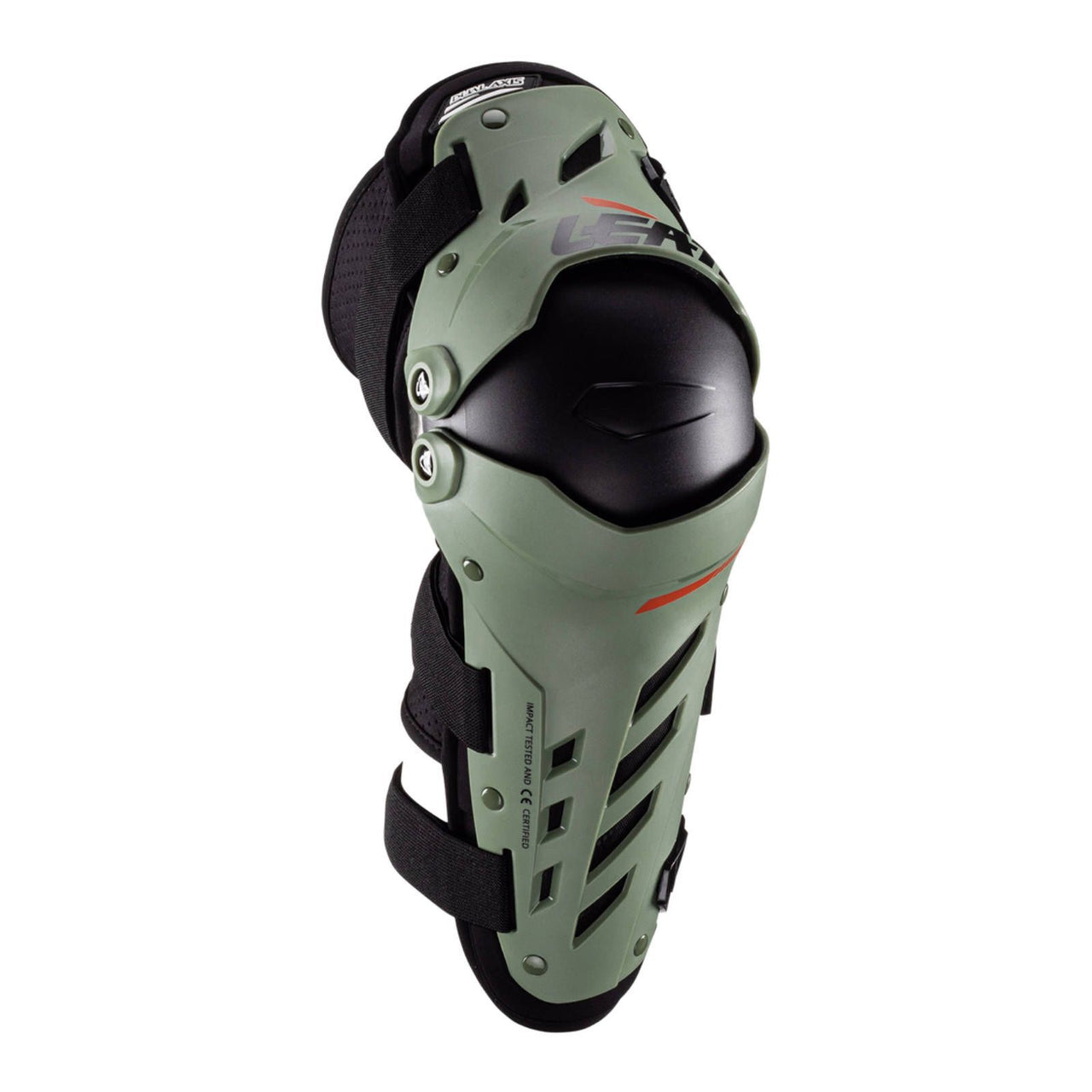 Leatt Dual Axis MX Motocross Knee Guards Cactus