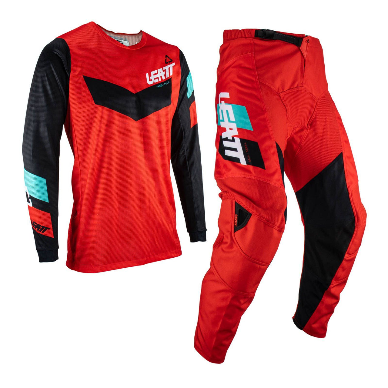 Leatt Youth Moto 3.5 Ride Kit - Red