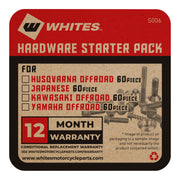 Whites Hardware Starter Pack - Husqvarna Offroad 60PCS