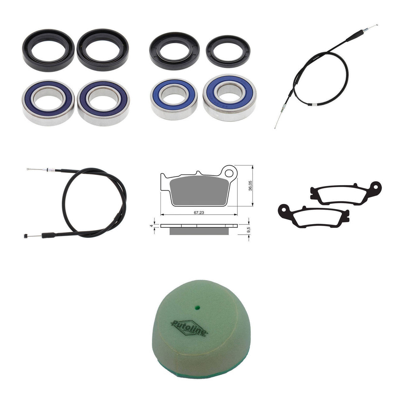 Offroad Refurb Kit - Yamaha YZ125 '08-'20 / YZ125X '20