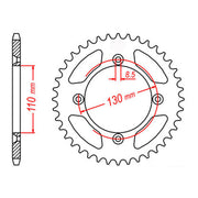 XAM Sprocket Kit Honda CR80 / 85 15/49