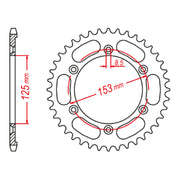 XAM Sprocket Kit Honda XR90L '17- 15/52 (OE#428) O-Ring