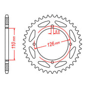 XAM Sprocket Kit Kawasaki KX65 13/46