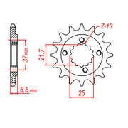 XAM Sprocket Kit Kawasaki KLX250S '09-'11 14/42