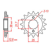 XAM Sprocket Kit Kawasaki KLR650 '06-'21 X-Ring 15/43
