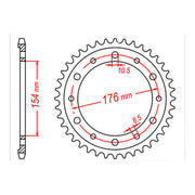 XAM Sprocket Kit Honda VFR800 '06-'13 X-Ring 16/43