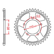 XAM Sprocket Kit Honda CRF1000-1100L Africa Twin '16-'21 - 525AX 16/