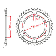XAM Sprocket Kit Yamaha XTZ690 Tenere '20-'21 - 525AX 15/46