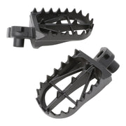 Zeta Wide Chromoly Mid Foot Pegs - Kawasaki KX65 / KX80 / KX85 / KX100
