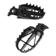 Zeta Wide Chromoly Ultra-Wide Foot Pegs - Yamaha YZ125 / YZ250 ('99-) / YZ250F /