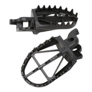 Zeta Wide Chromoly Ultra-Wide Foot Pegs - Kawasaki KX250F / KX450F ('09-)