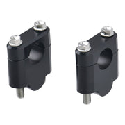 Zeta Handlebar Rise Kit 30mm Height - 22.2mm Bar - Black
