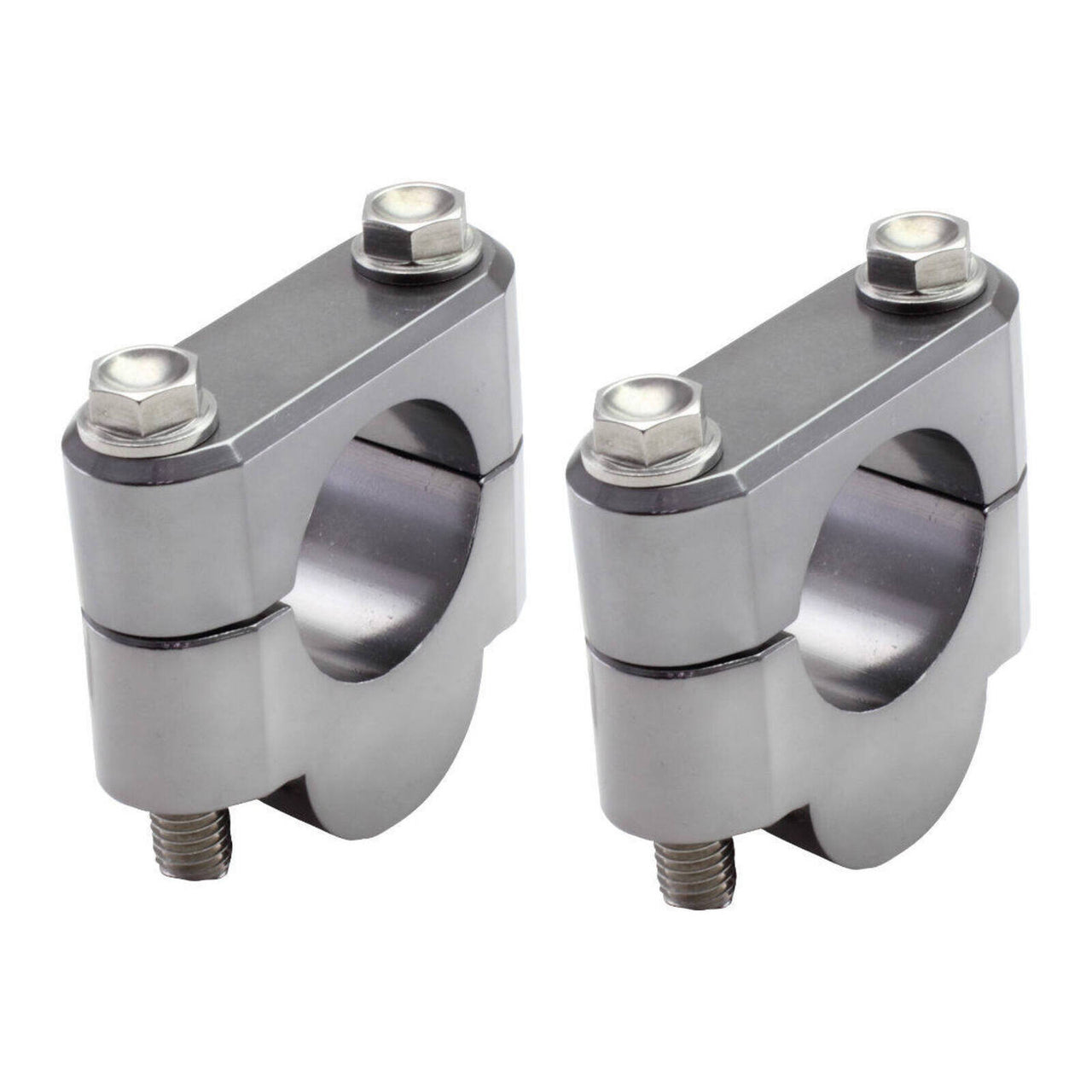 Zeta Handlebar Rise Kit 19mm Height - 28.6mm Bar - Titanium