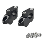 Zeta Handlebar Rise Kit 20mm Offset / 26mm Height - 22.2mm Bar - Black