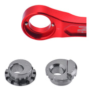 Zeta RSL Adjustable Lowering Link- Assorted Honda CRF Models - Red