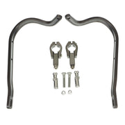 Zeta Armour Handguards Bent for 28.6mm Handlebars - Titanium