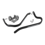 Zeta Armour Handguards Bent for 28.6mm Handlebars with U-Clamp - Black