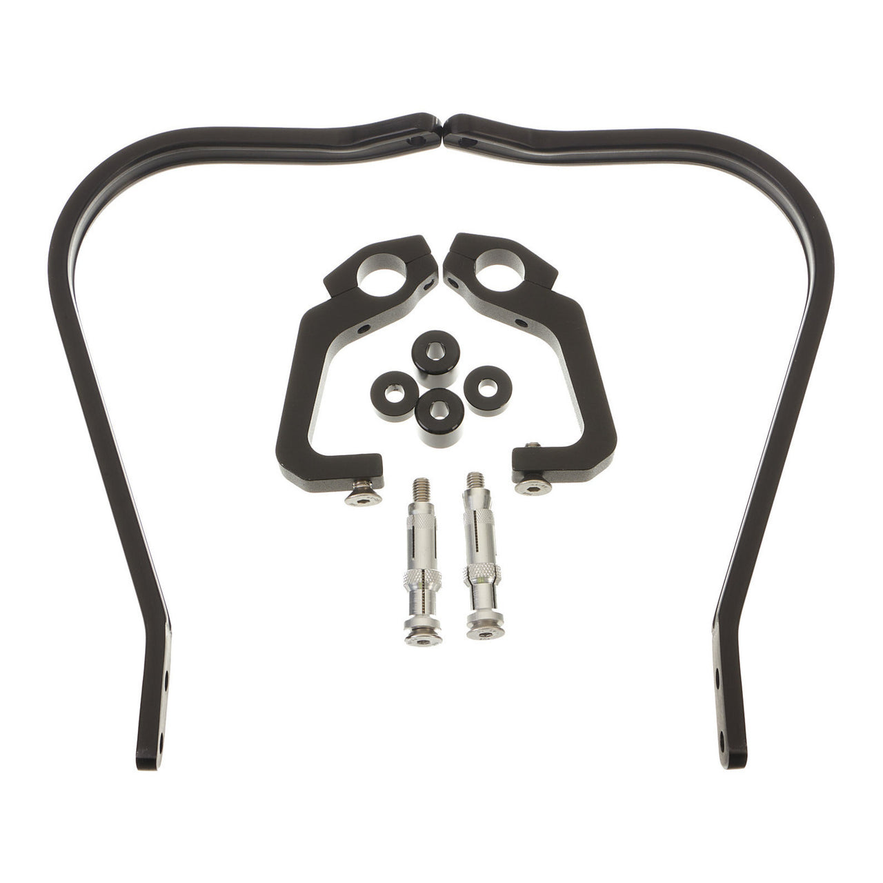Zeta Adventure Armour Handguards for 22.2mm Handlebars - Black
