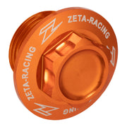 Zeta Axle Stop Bolt M20 x 19 P1.5 H21 - Orange