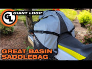 Giant Loop Great Basin Saddlebag 68L - Grey (2026)