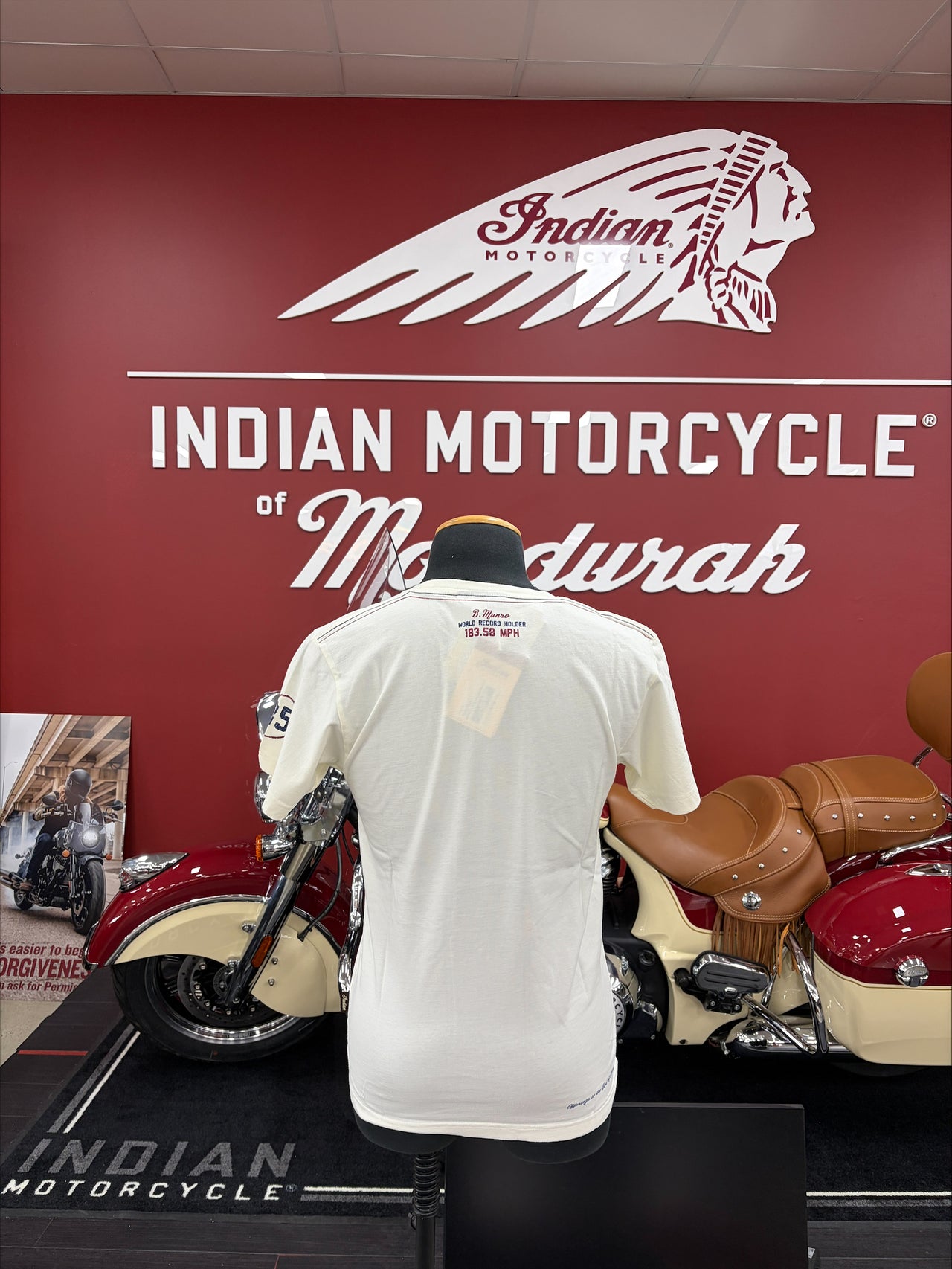 Indian Motorcycle Heritage Munro Bonneville Tee