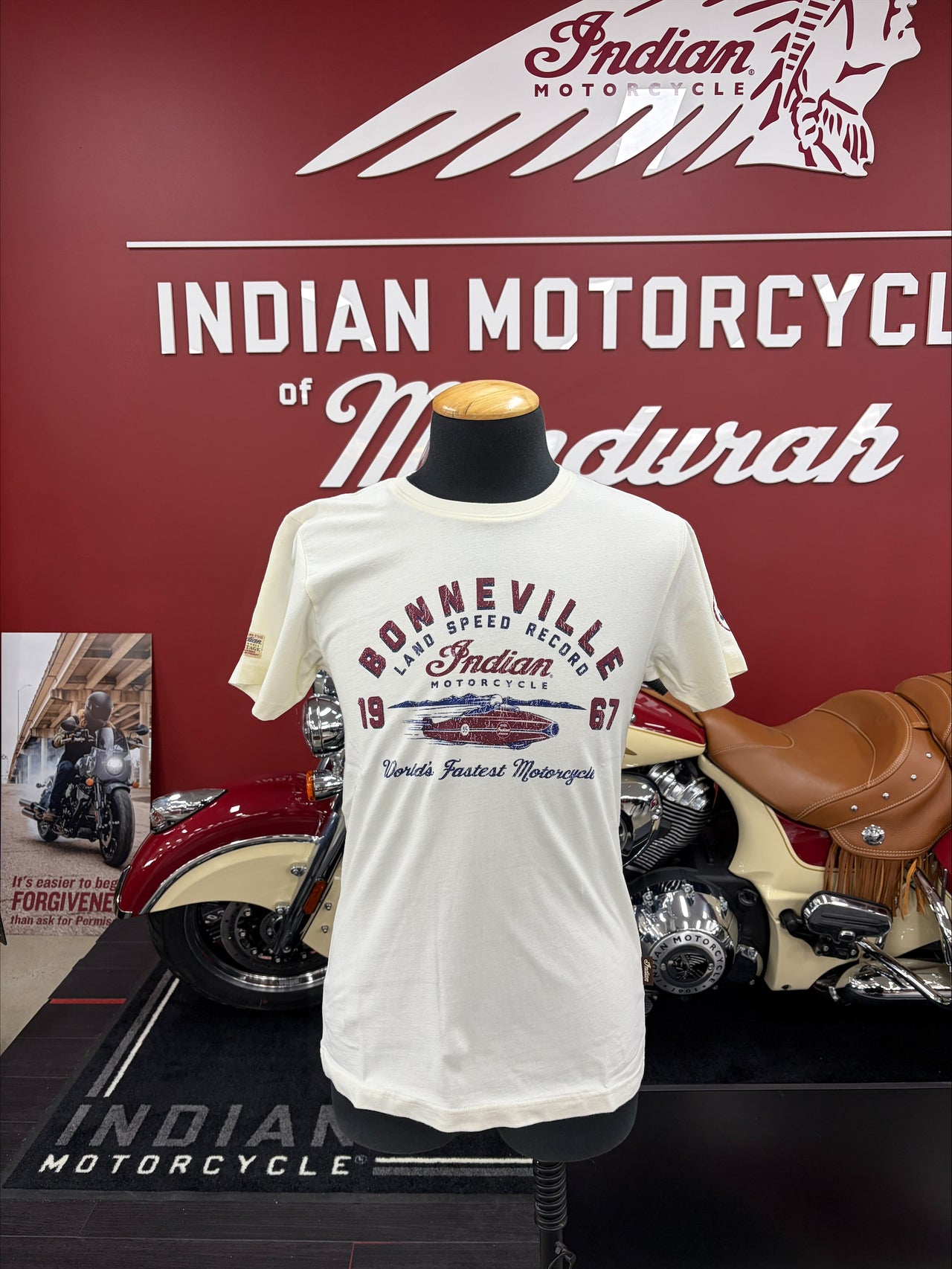 Indian Motorcycle Heritage Munro Bonneville Tee