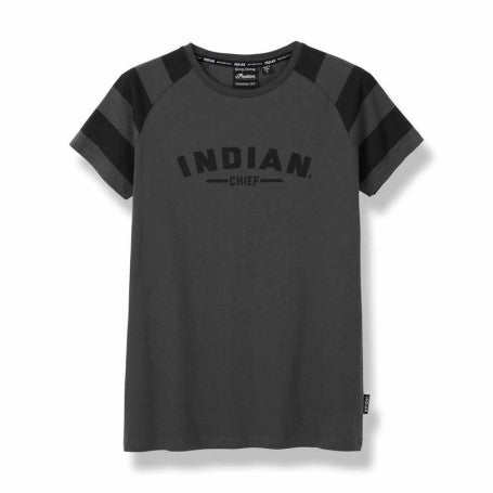 Indian Motorcycle Women's Indian Chief Tee, Gray